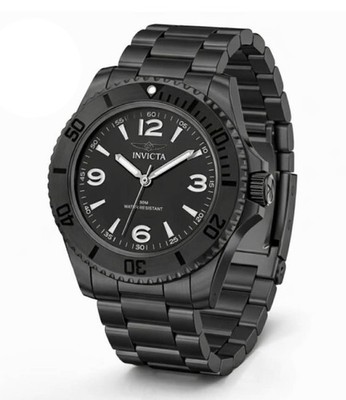 Invicta Specialty Men's 41mm Watch Black Stainless Steel 69711 w