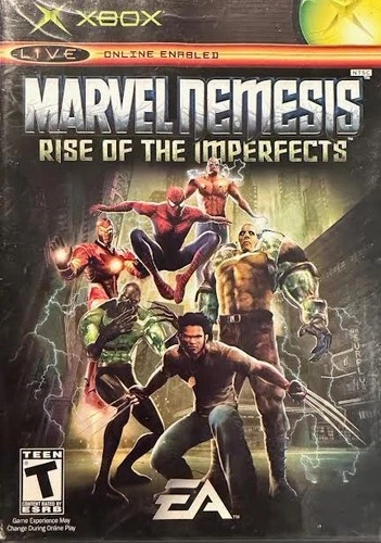 Marvel Nemesis, Rise of the Imperfects (XBOX-Live, T=Teen, Manual Include, '05)