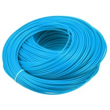 Osier Réparation Ensemble Synthétique Rotin Matière Osier Réparation Bleu