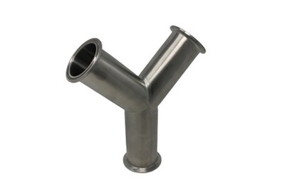 Westco Sanitary  2'' 135° Y w/ All Clamp Ends