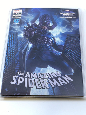 AMAZING SPIDER-MAN #12 ADI GRANOV Variant Galactus Cover Fantastic Four Villain