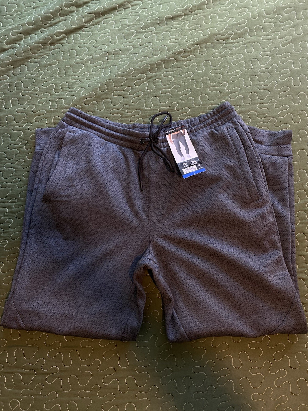 Spyder Men's Active Bonded Fleece Jogger Pants- NWT