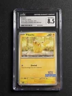 Pokémon SVP Pikachu TCG Illustration Contest 2024 Black Star Promo 214 CGC 8.5