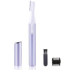Electric Eyebrow Trimmer for Women, Facial Hair Razor Removal for Men, Mini E...