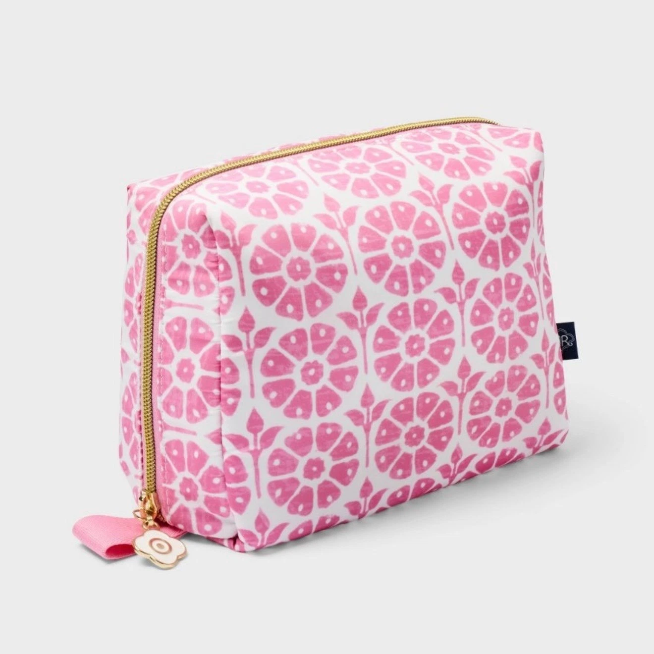Roller Rabbit x Target Daisy Floral Toiletry Bag Pink Makeup Bag Travel Pouch