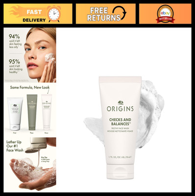 Foaming Facial Cleanser - Gentle Face Wash for Men & Women | Checks & Balances