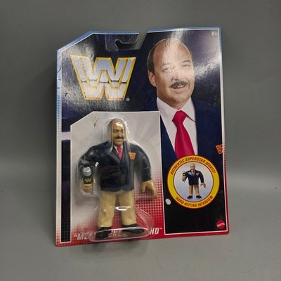 Mattel WWE Retro Mean Gene Okerlund Action Figure Series 2021 New Sealed
