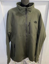 The North Face Men's Green Timber Full-Zip Jacket Size Large
