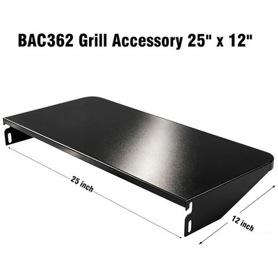 Ironwood 650 Grill Shelf - Easy Install, Heavy-Duty Steel