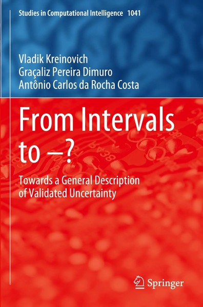 From Intervals To -? | Vladik Kreinovich (U. A.) | Taschenbuch | Xiii | Englisch-image