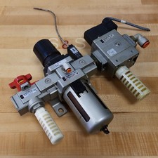 SMC Pneumatic- Regulator Assembly NAW4000-N04 Regulator - USED