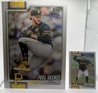 2026 Topps Paul Skenes Oversized OTC-10 & 2026 Topps Series 1 #100