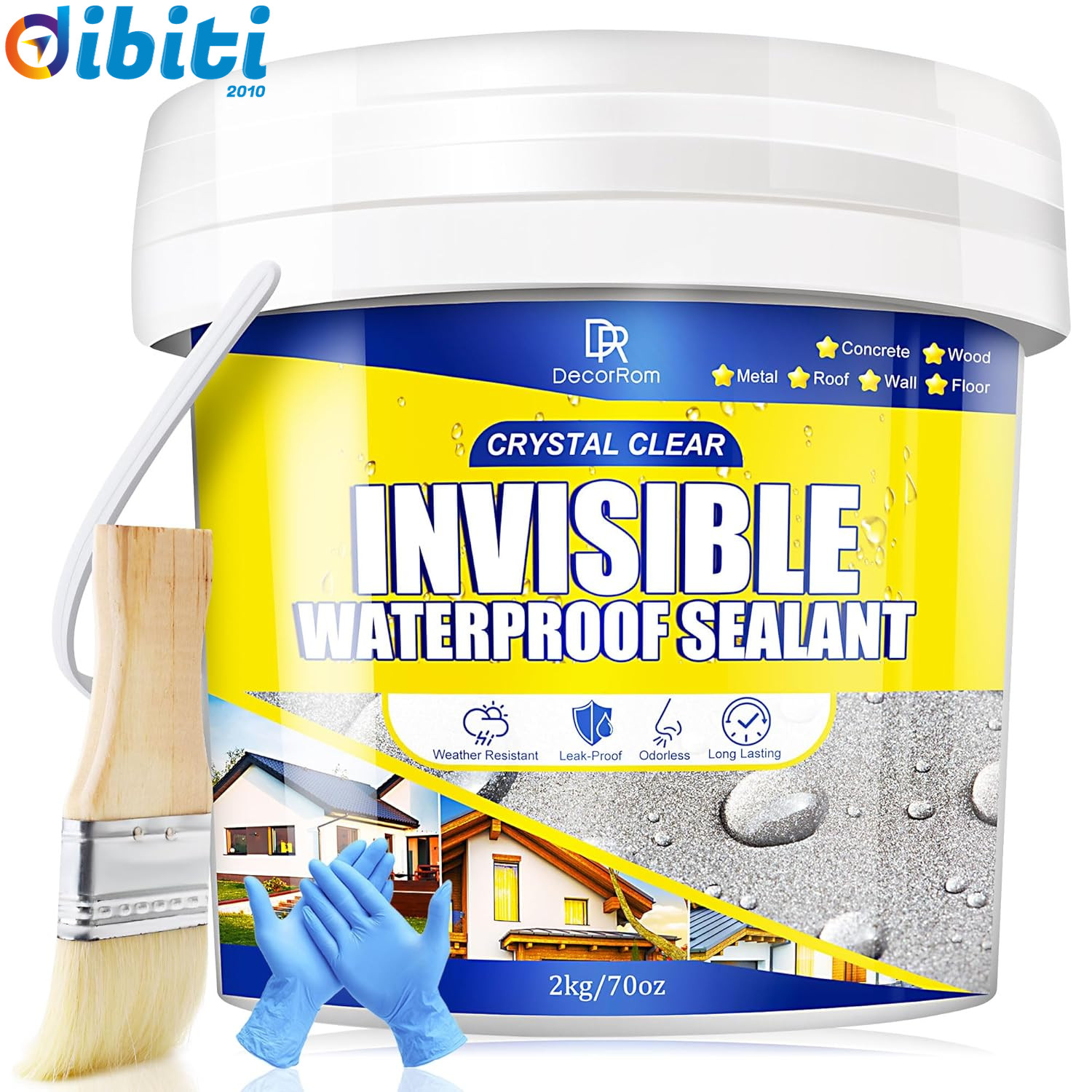 Rivestimento Multisuperficie ad Alta Elasticità | Tetti, Muri e Terrazze