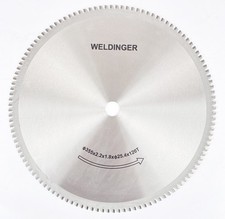 S&auml;geblatt f&uuml;r Edelstahl VA 120 Z&auml;hne f&uuml;r Metall-Kalts&auml;ge MS-355 von WELDINGER