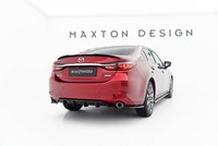 Maxton Design Diffusor Heckansatz Passend FüR Mazda 6 Limousine Mk3 FL Schwarz H