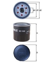 Mahle ÖLfilter U.A. FüR Alpine, Dacia, Hyundai, Infiniti, Kia, Lada, Mazda