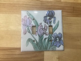 enameled switch plates