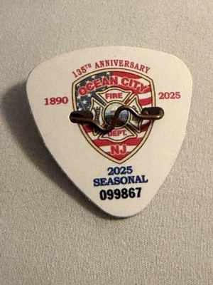 2025 Ocean City NJ Seasonal Beach Tag OC New Jersey