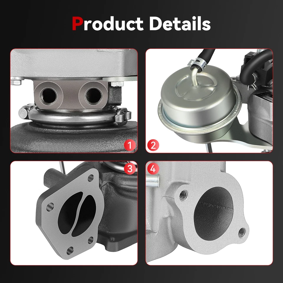 K03 12652494 Turbocharger For 2013-2016 Buick Verano 2011-2015 Regal 2.0L - Image 2 of 4