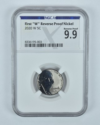その他 NAGNAGNAG with Wanto US MAIL series 2020 2020-W Jefferson Nickel First 