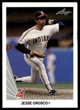 1990 Leaf Jesse Orosco Cleveland Indians #101