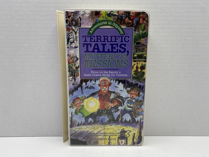Adventures In Odyssey Vol. 6: Terrific Tales, Mysterious Missions 5-Cassette Box