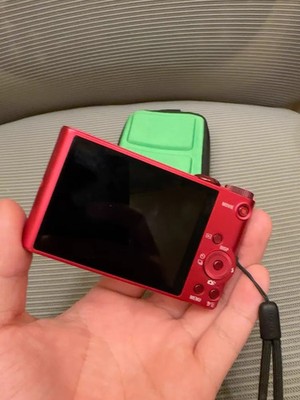 SONY Cyber Shot DSC-WX300 Red Digital Camera 18.2MP 20x Optical
