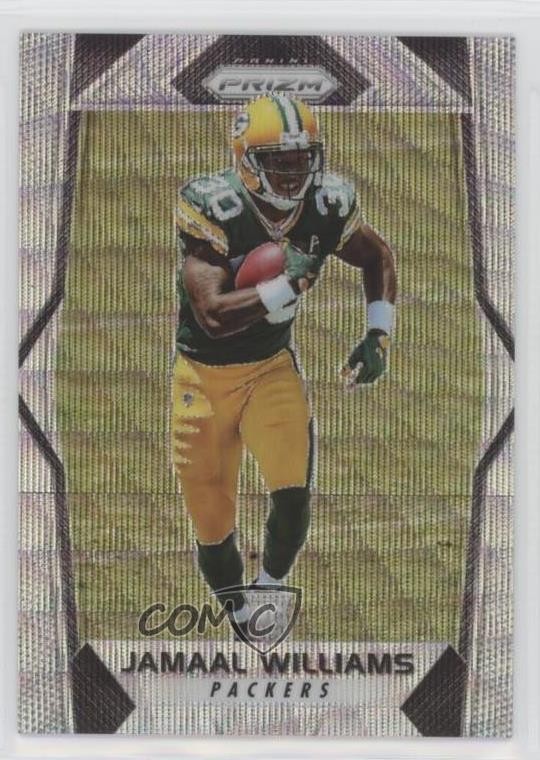 2017 Panini Prizm Rookies Blue Wave Prizm 75/149 Jamaal Williams #237 1by