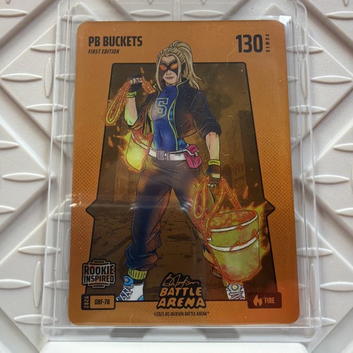 2026 Bo Jackson Battle Arena PB Buckets Paige Bueckers Orange Battlefoil Fire RC