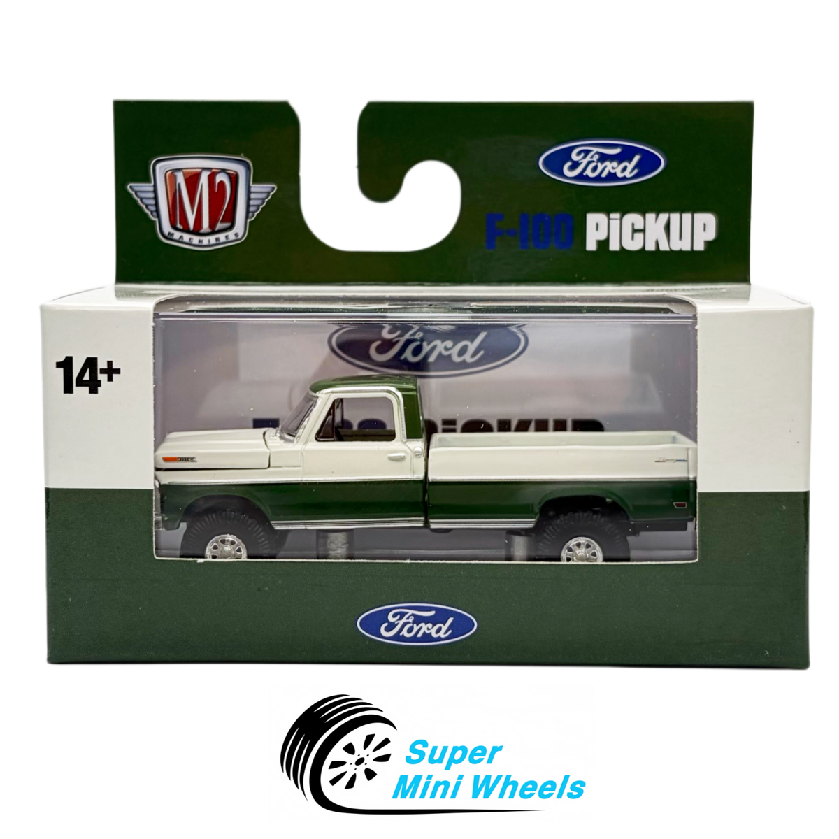 M2マシーン フォード F-100 レンジャー 4X4 & フォード・ブロンコ M2 Machines Model-Kit '69 Ford F-100 Ranger 4x4 Red White Blue R72