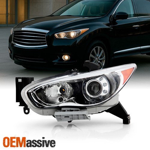 Fit 2013 Infiniti Jx35 / 14-15 QX60 OE HID Model Projector LED Headlights (Left)