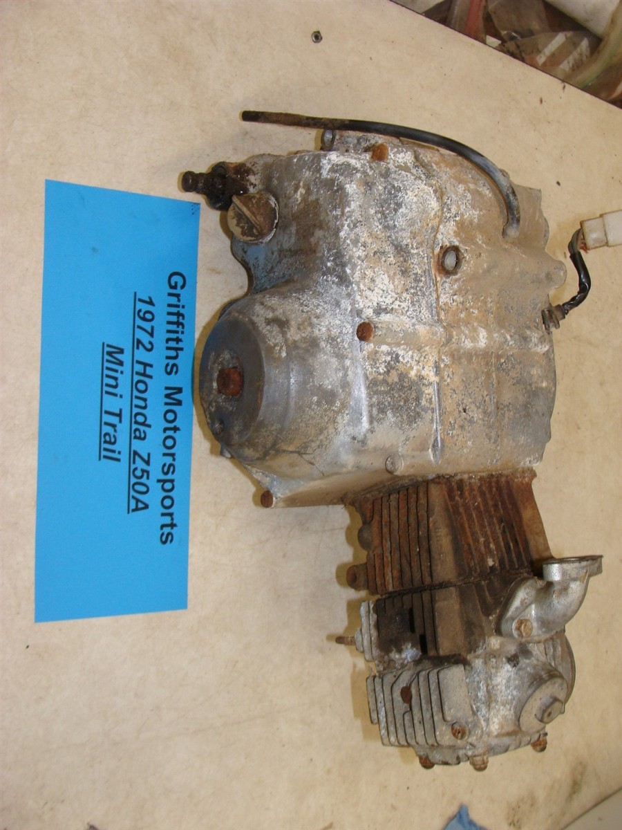 1972 Honda Z50A K3 oem mini trial z50 engine motor crankcase