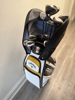 Callaway Rogue ST Golf Staff Bag - Black/Gold/White (5122527) for