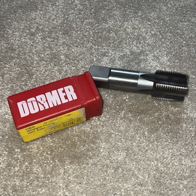 Dormer E547 1''X11 BSPF HSS gerade Flöte Maschine Kegel Gewindebohrer ISO 2284 nicht benutzt