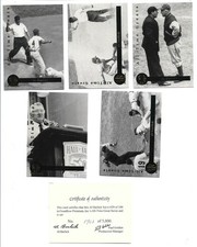 1994 Frontrow Premium Al Barlick All-Time Greats 5 Card Set COA /5000  HOF
