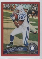 2011 Topps Chrome Red Refractor 25/25 Pierre Garcon #202 2u6