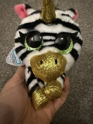 ZURU Coco Surprise Plüschtier, schwarz-weißes Zebra Einhorn. Neu Mit Etikett