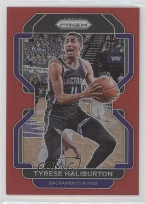 2021-22 Panini Prizm Red Prizm 127/299 Tyrese Haliburton #196 0r5l