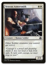 Veteran Armorsmith #27 (NM) Elspeth vs Kiora DDO Magic MTG