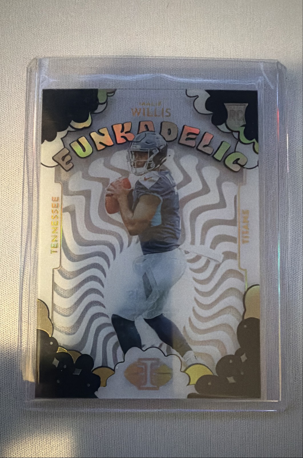 Malik Willis Panini Illusions Funkadelic #F18 Black