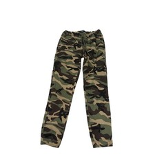 RSQ Camouflage Jogger Pants Women Elastic Waist Drawstring Cargo Pockets