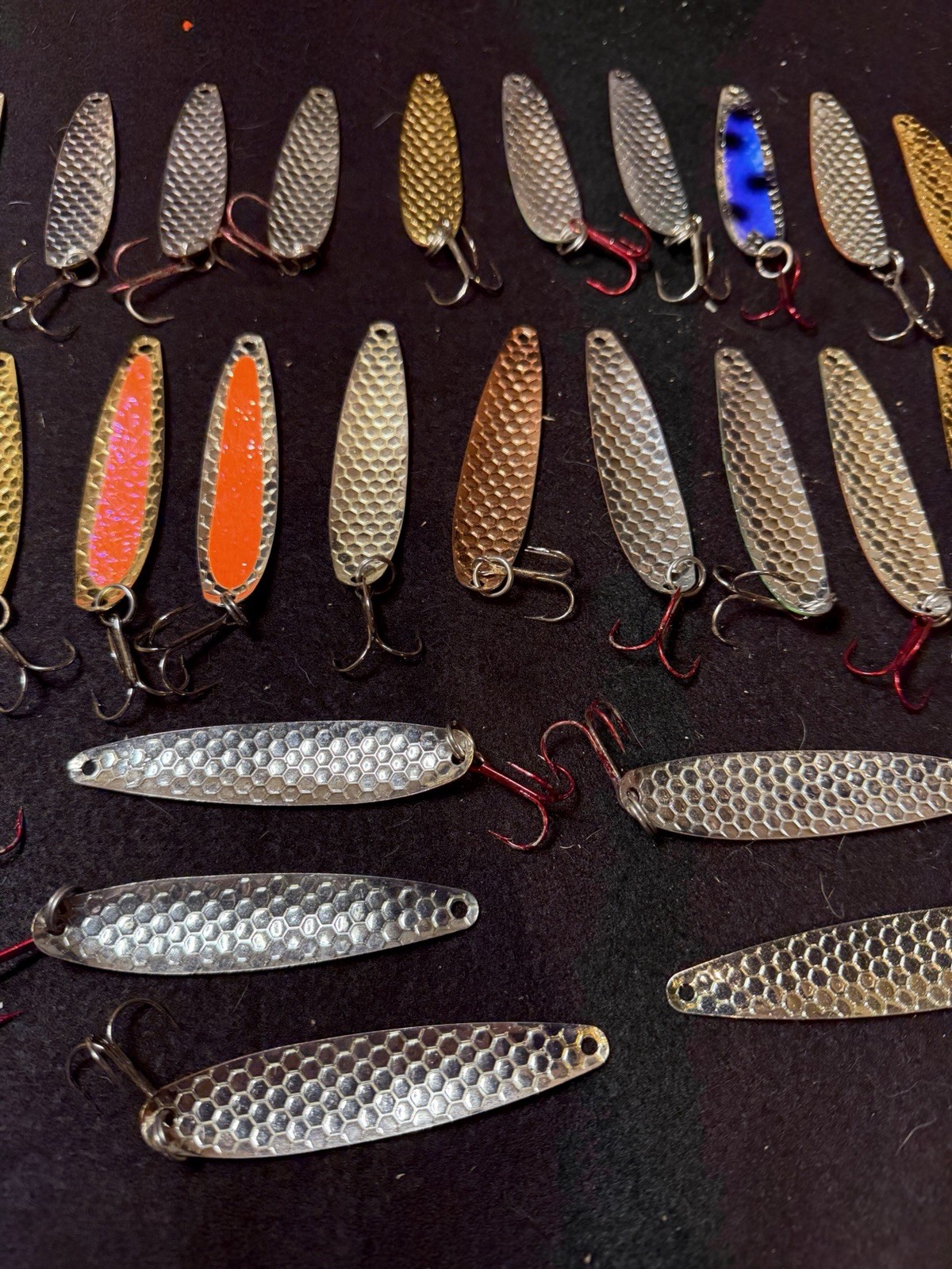 DREAMWEAVER SS STANDARD SPOONS SALMON & LAKE TROUT Lot Of 35 - Image 7