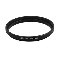 Camera Repair Parts 48mm-49mm Lens Filter Step Up Connector Ring Black