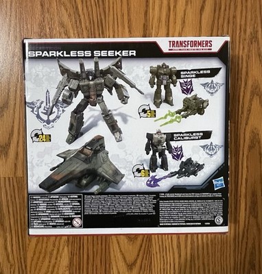 Transformers War For Cybertron – Figura Sparkless Seeker (Decepticon Zombie) – Collezione - 4