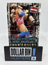 2001 Fleer WWF Raw Is War Show Enders #88 Steve Austin vs. Rikishi & Kurt Angle