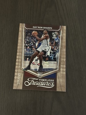 2021-22 Panini Chronicles Timeless Treasures /249 #461 DAY RON SHARPE Rookie RC