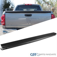 Fits 2002-2008 Dodge Ram 1500 Black Tailgate Molding Protector Cap Spoiler Cover