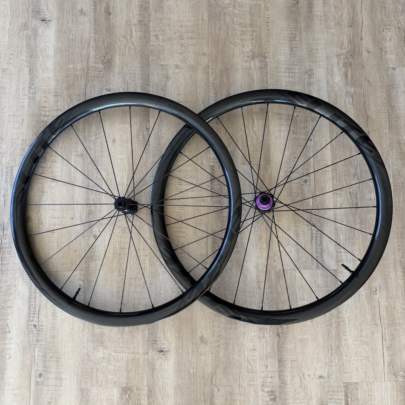 Elitewheels Marvel G35 Road Gravel Carbon Wheelset (35mm) with Ceramic Bearings