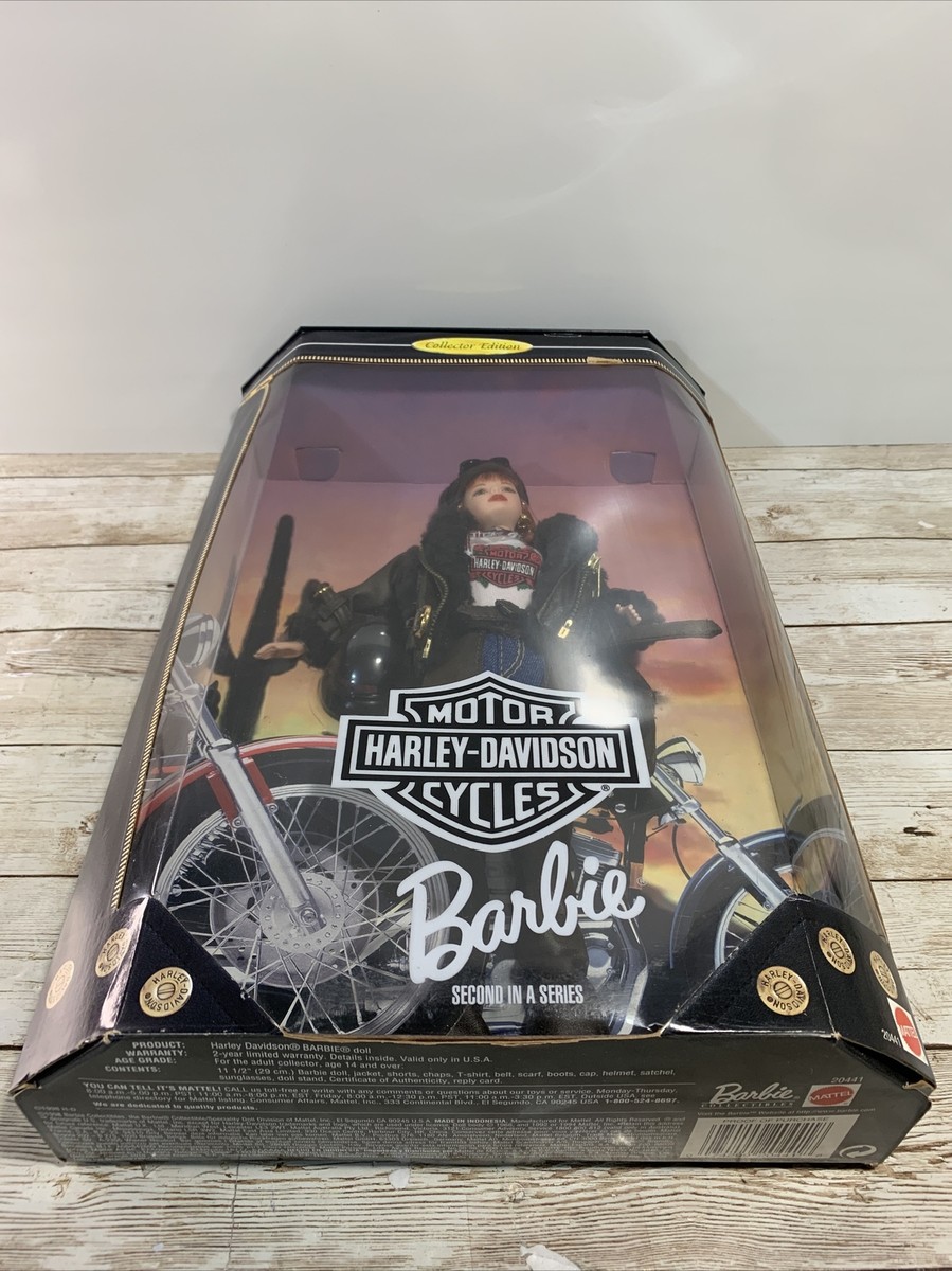 Harley Davidson Motorcycles BARBIE DOLL Mattel 20441