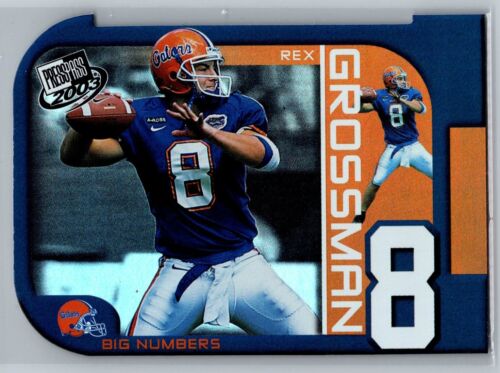 2003 Press Pass Big Numbers Die-Cut #BN 11/36 Rex Grossman Chicago Bears - Picture 1 of 2